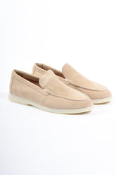 Premium Suède loafers “Santino 2.0” Tuscan Beige
