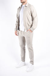 Premium Tech Suit “Milan” Light Greige