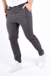 Premium Stretch Pantalon “Rocco” Deep Grey