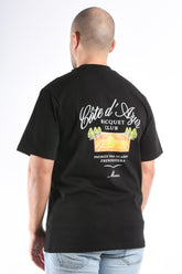 Oversize T-shirt “Côte D’Azur” Black