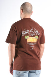 Oversize T-shirt “Côte D’Azur” Brown