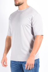Mercerised Luxe T-shirt Pearl Grey
