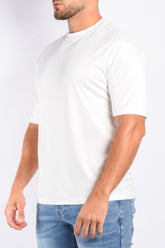Mercerised Luxe T-shirt White