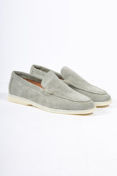 Premium Suède loafers “Santino 2.0” Pistache Green