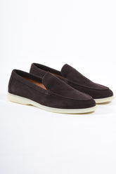 Premium Suède loafers “Santino 2.0” Coffee Brown