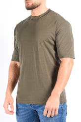 Mercerised Luxe T-shirt Deep Green