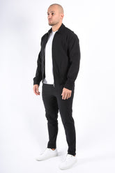 Premium Tech Suit “Milan” Black