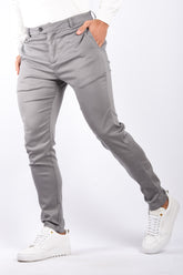 Dynamic Stretch Trousers "Aurelio" Deep Grey