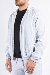 Premium Reversible Jacket "Vazio" Light Blue / White