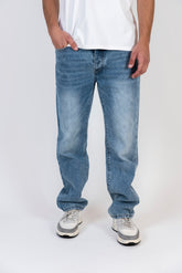 Straight Fit Jeans "Aris" Blue