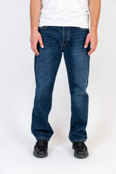 Straight Fit Jeans "Aris" Dark Blue