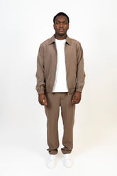 Premium Tech Suit "Orazio" Taupe