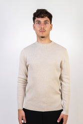 Knit Sweater "Silvio" Beige