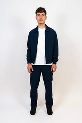 Premium Tech Suit "Orazio" Dark Blue