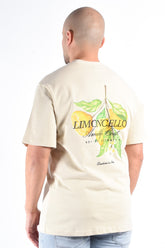 Oversize T-shirt “Amalfi C” Beige