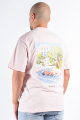 Oversize T-shirt “Monaco” Pastel Pink