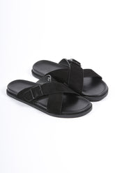 Premium Crossover Sandal “Zeno” Black