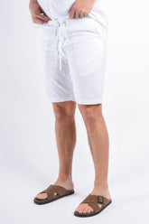 Premium Linnen Shorts White