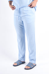 Premium Linnen Trousers Light Blue