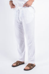 Premium Linnen Trousers White