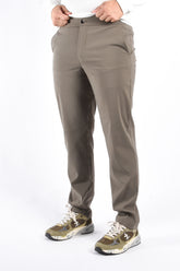 Premium Regular Fit Tech Pants "Basilio" Deep Green