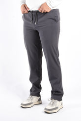 Premium Regular Fit Tech Pants "Vasco" Dark Grey