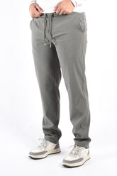 Premium Regular Fit Tech Pants "Vasco" Greenish