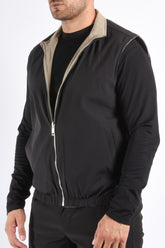 Premium Reversible Bodywarmer “Varallo” Black / Beige