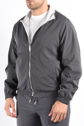 Premium Reversible Jacket "Vazio" Dark Grey / Light Grey