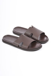 Premium Slipper “Heno” Brown