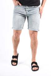 Regular Fit Jeans Shorts “Reyon” Light Blue