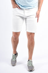 Regular Fit Jeans Shorts “Reyon” White