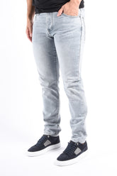 Slim Fit Stretch Jeans “Milan” Blue / Greyish