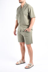 Summer Set Textured “Bodrum” Green