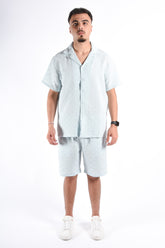 Textured Summer Set “Marina” Turquoise